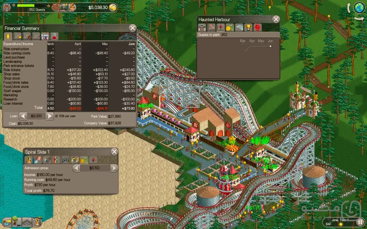 RollerCoaster Tycoon Classic Plus - تصویر 2